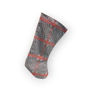 Christmas stocking made from Inabel fabric